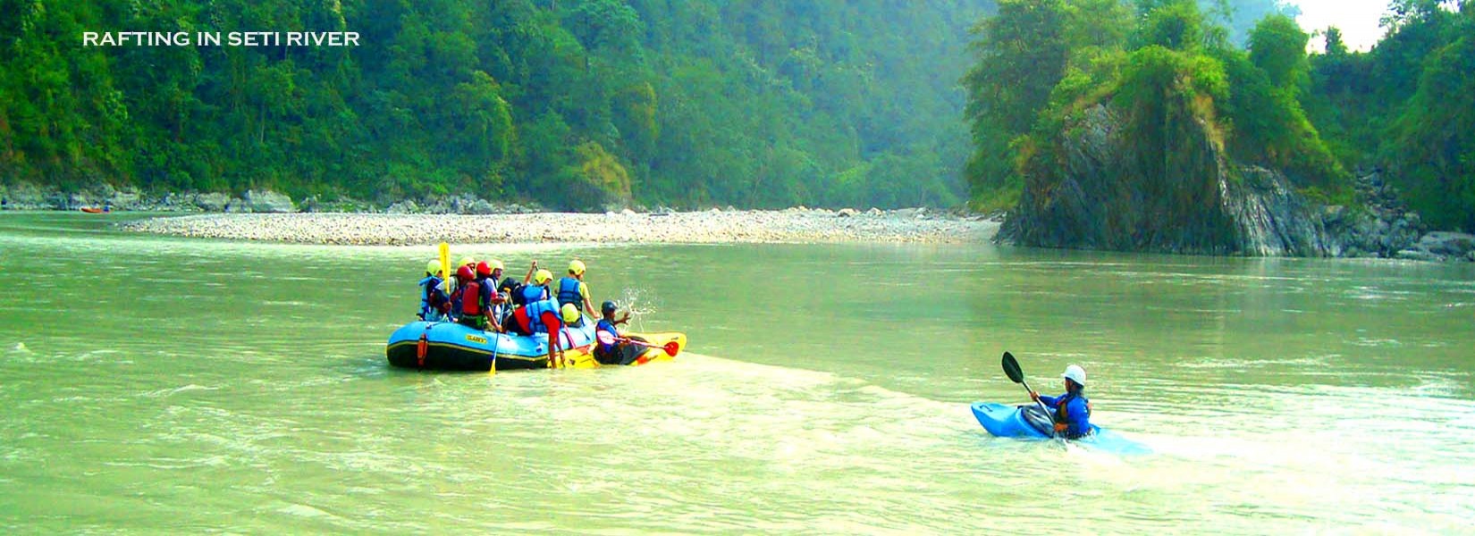 Rafting in Nepal