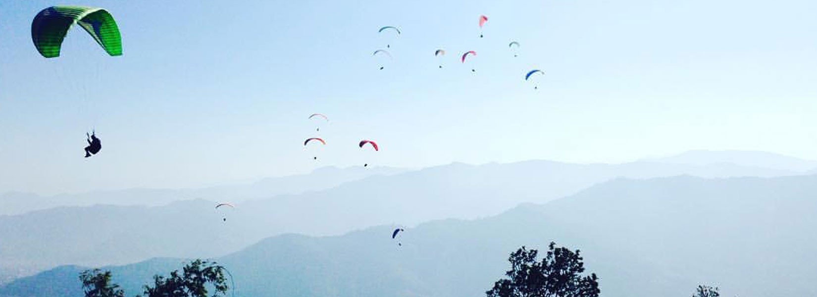 Paragliding in Nepal