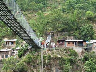 Bungee Jumping in Nepal