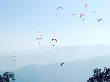 Paragliding in Nepal